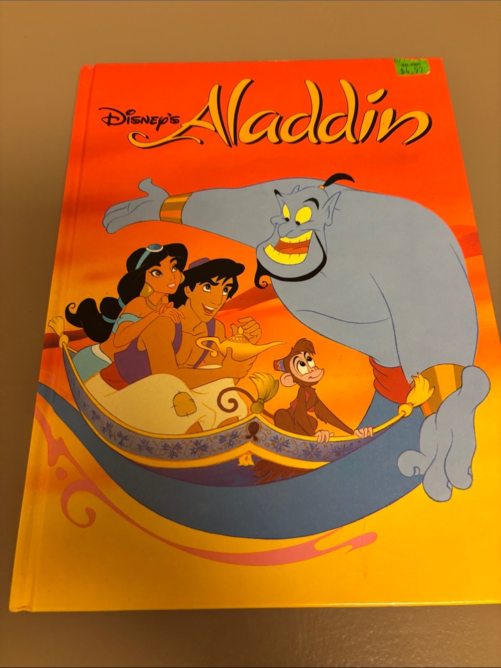 Disney Aladdin Hardcover Storybook